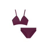 Women's Seamless Triangle Bralette + Bikini Pack