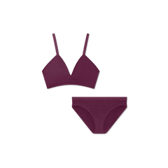Women's Seamless Triangle Bralette + Bikini Pack