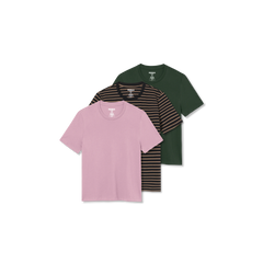 Women's Pima Cotton Crew Neck T-Shirt 3-Pack