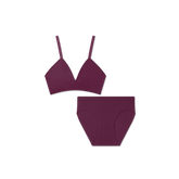 Women's Seamless Triangle Bralette + Brief Pack
