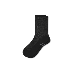 Women’s Floral Lace Half Calf Socks