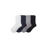 Men's Modern Rib Half Calf Sock 4-Pack