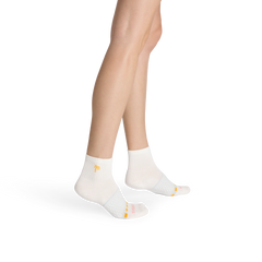 Women's Beach Day Embroidered Quarter Sock 4-Pack
