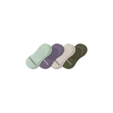 Women's Mid-Cut Cushioned No Show Sock 4-Pack