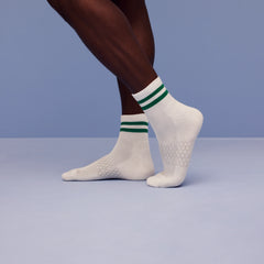 Men's Vintage Stripes Quarter Socks