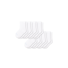 Junior Lightweight Calf Sock 8-Pack