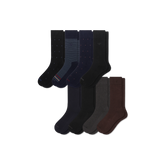 Men's Dress Calf Sock 8-Pack