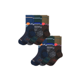 Men's Hiking Calf Sock 6-Pack