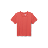 Women's Pima Cotton Slim Crew Neck T-Shirt
