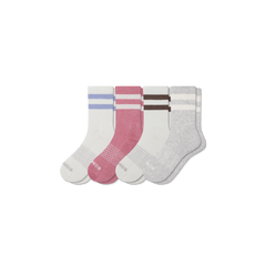 Women's Vintage Stripes Half Calf Sock 4-Pack