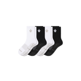 Women's Gripper Half Calf Sock 4-Pack