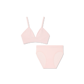 Women's Seamless Triangle Bralette + Brief Pack