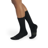 Women's Merino Wool Blend Modern Rib Calf Socks