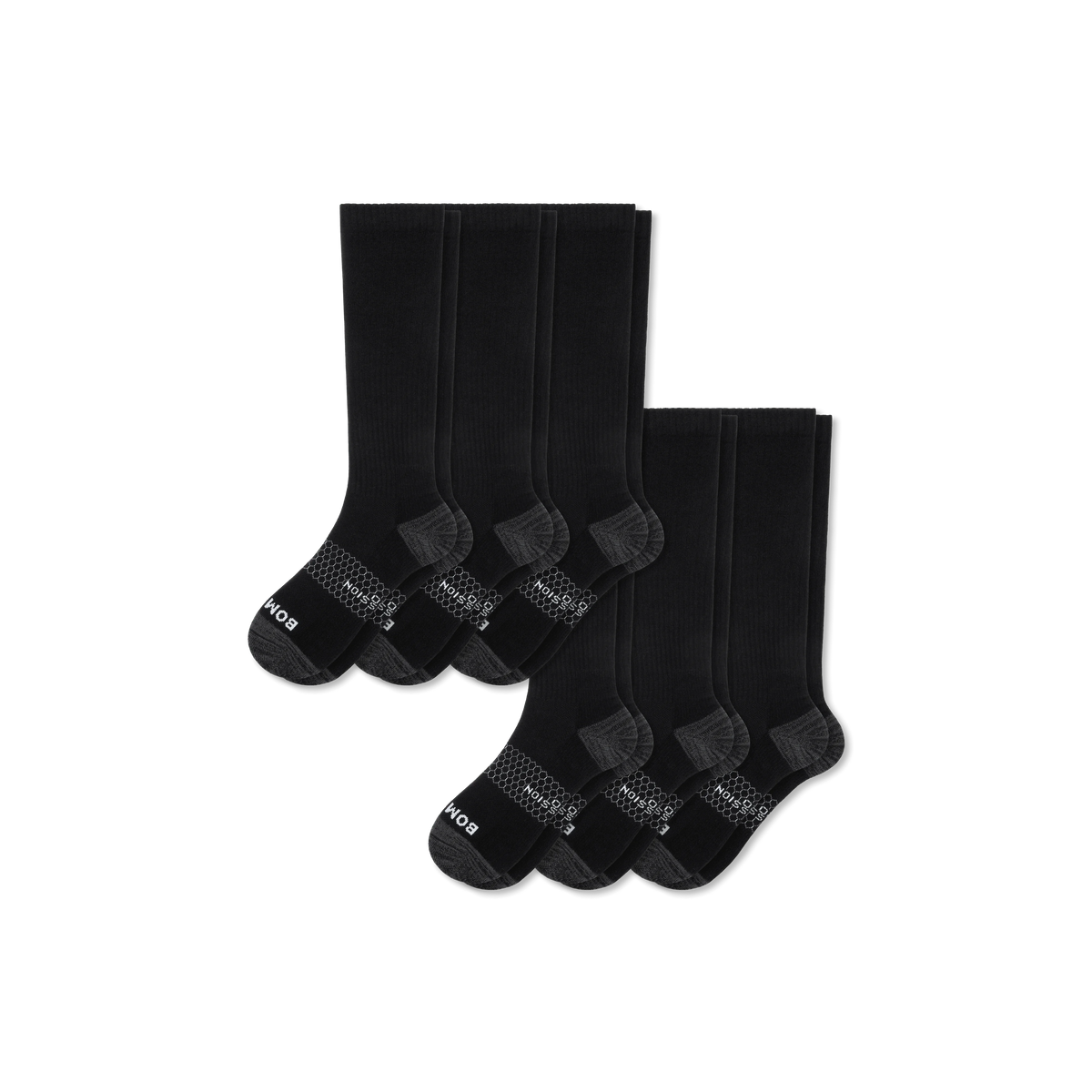 Men's Everyday Compression Knee High Sock 6-Pack (15-20mmHg)