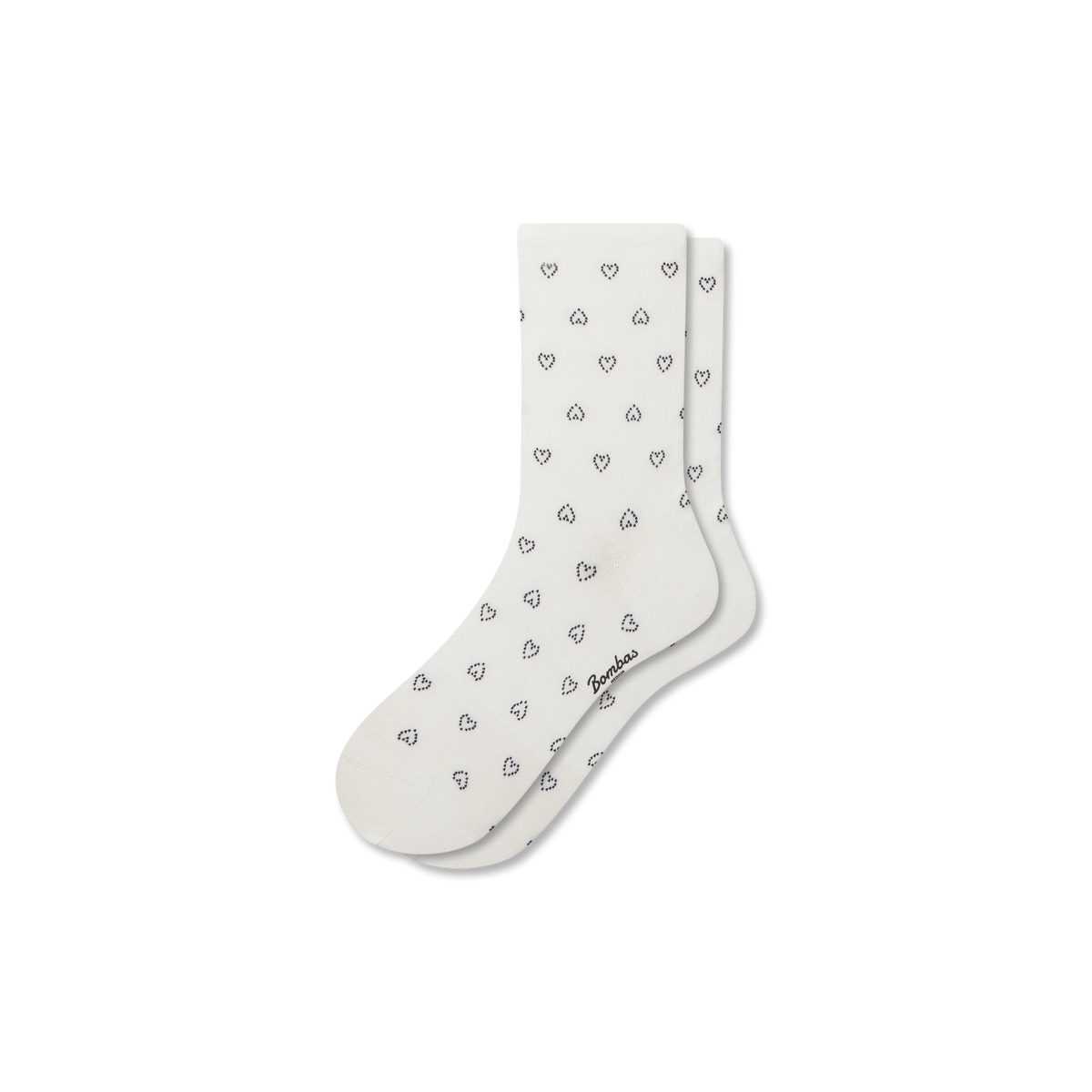 Women’s Hearts Lightweight Half Calf Socks