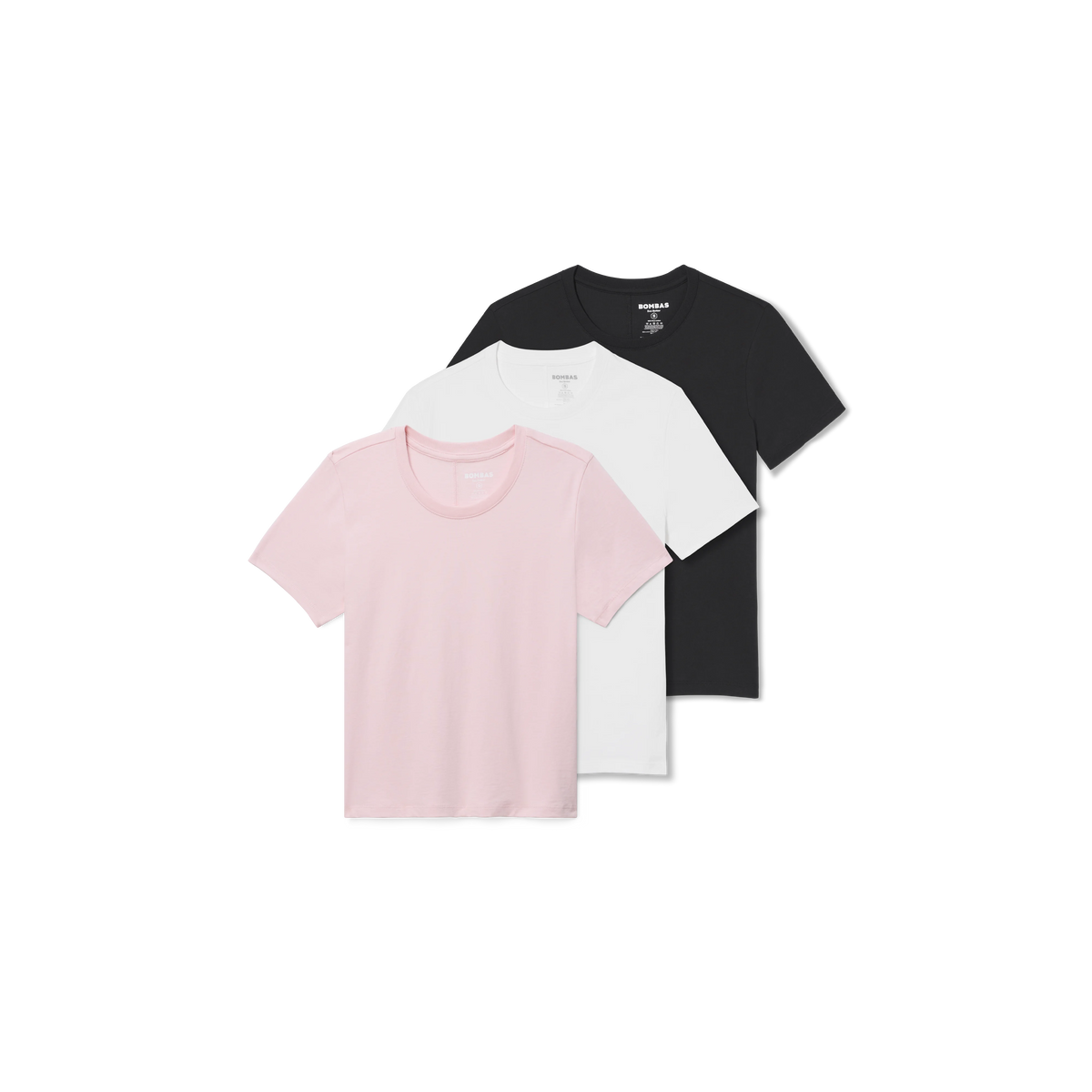 Women's Pima Cotton Slim Crew Neck T-Shirt 3-Pack