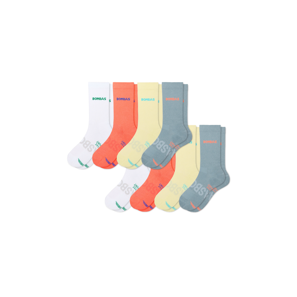Youth All Sport Calf Sock 8-Pack