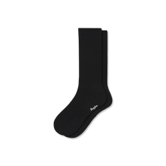 Men's Merino Cashmere Blend Fine Rib Calf Socks