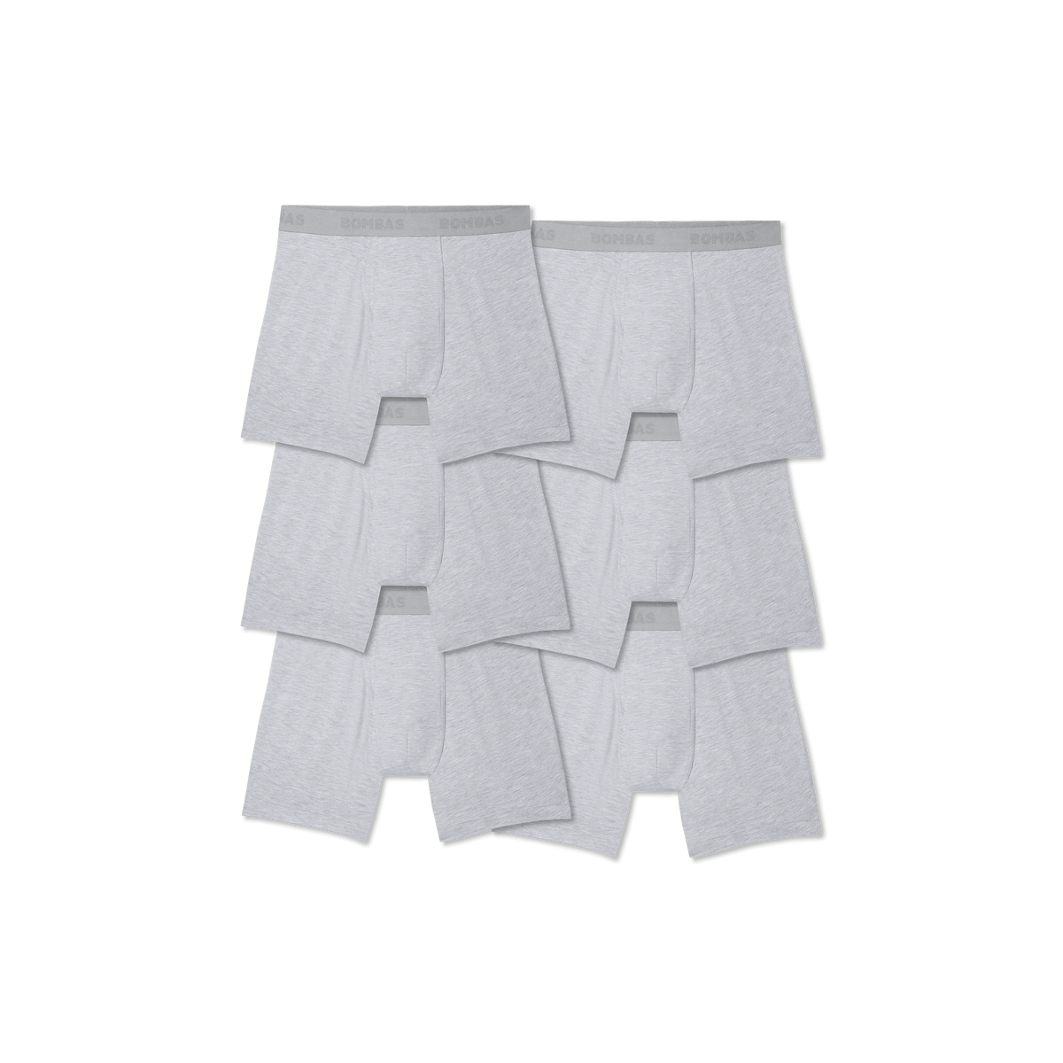 Men's Cotton Modal Blend Boxer Brief 6" 6-Pack