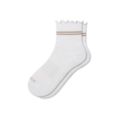 Women's Studio Gripper Quarter Socks