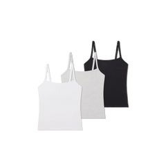 Women's Built-In Bra Seamless Cami 3-Pack